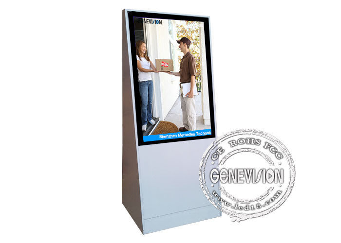 24&quot; Wall Mount LCD Display for advertising , 4000:1 Contrast Ratio
